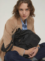 PENNYBLACK Neoprene Black Cargo Bag