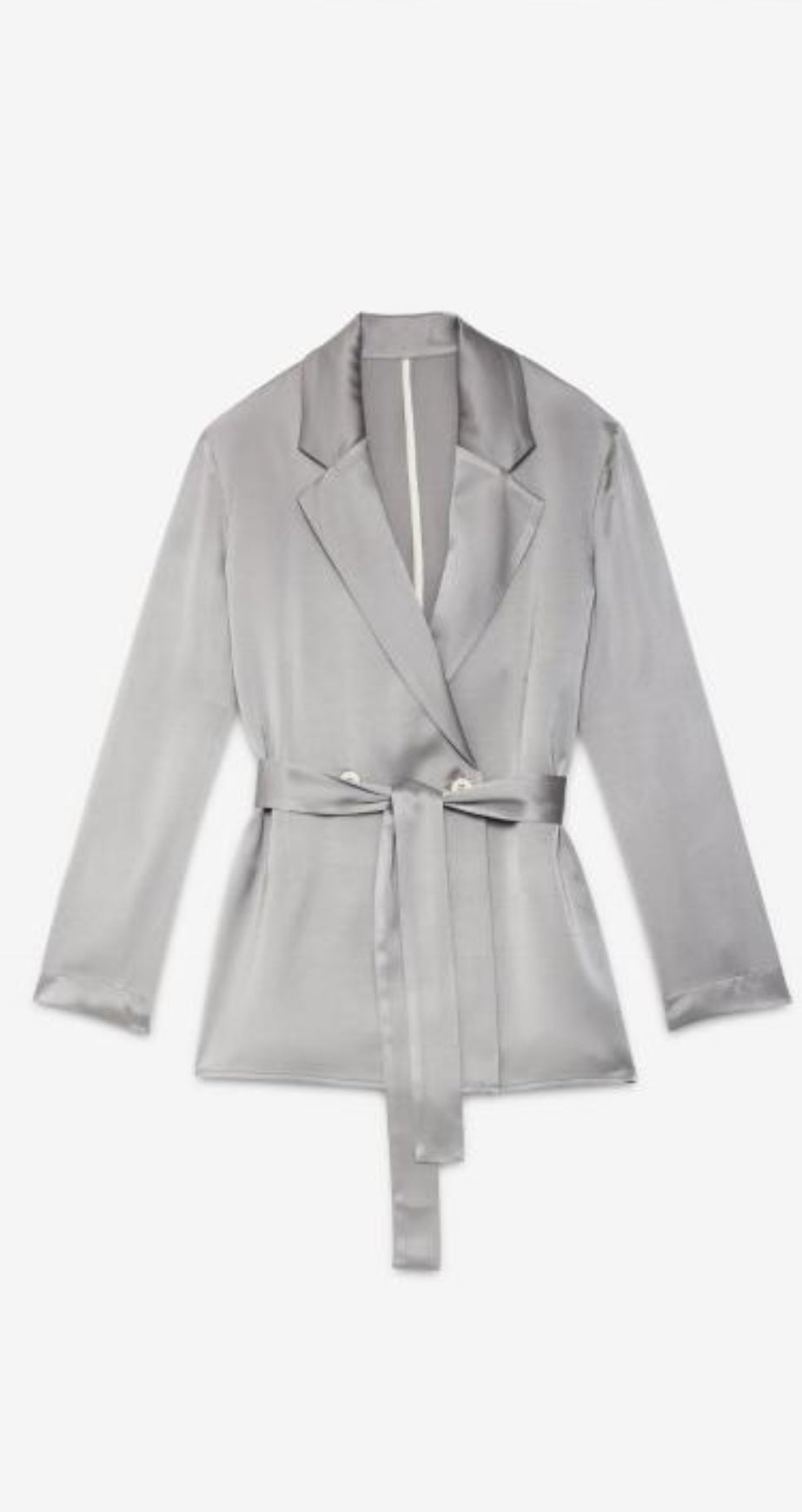Ottod’Ame Pewter Silver Tuxedo Jacket
