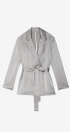 Ottod’Ame Pewter Silver Tuxedo Jacket