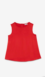 Ottod’Ame Red Viscose Flowy Top