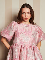 DREAM Sister Jane Pink Jacquard Mini Dress