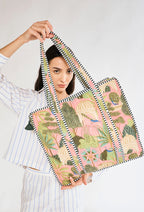 NALI Large Summer Quilted Shoulder Bag