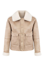 URBANCODE Cream Reversible Aviation Jacket