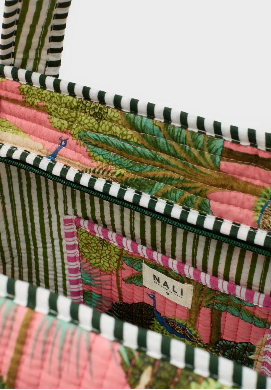 NALI Large Summer Quilted Shoulder Bag