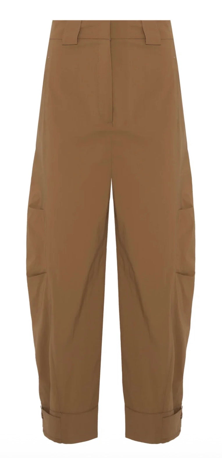 Beatrice B Khaki Cotton Combat Trousers