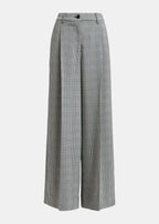 Essentiel Antwerp Grey & Black Wide Leg Pants