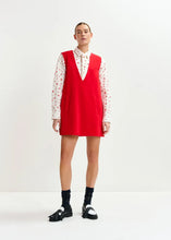 Load image into Gallery viewer, Essentiel Antwerp Red Sleeveless V-Neck Mini Dress
