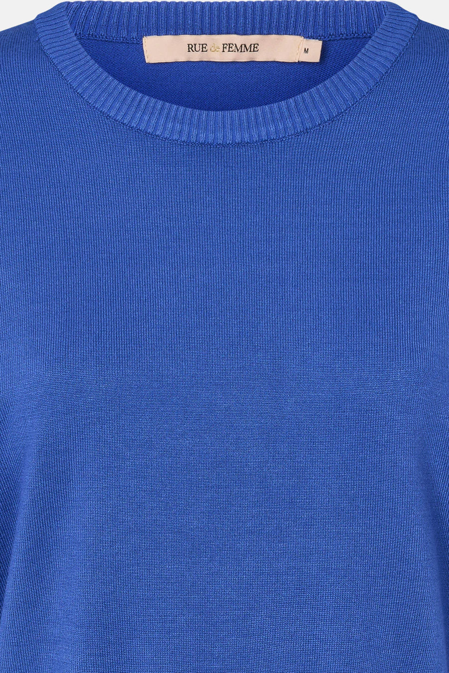 RDF Cobalt Blue Short Sleeve Fine Knit Jumper