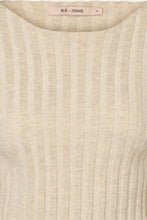 Load image into Gallery viewer, RDF Oatmeal Ribbed Fine Knit Jumper
