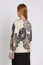 Load image into Gallery viewer, RDF Cream &amp; Floral Knit Sweater
