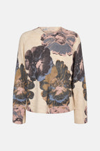 RDF Cream & Floral Knit Sweater