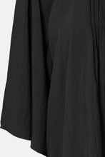 Load image into Gallery viewer, RDF Black Angel Sleeve Pin-Tuck Blouse
