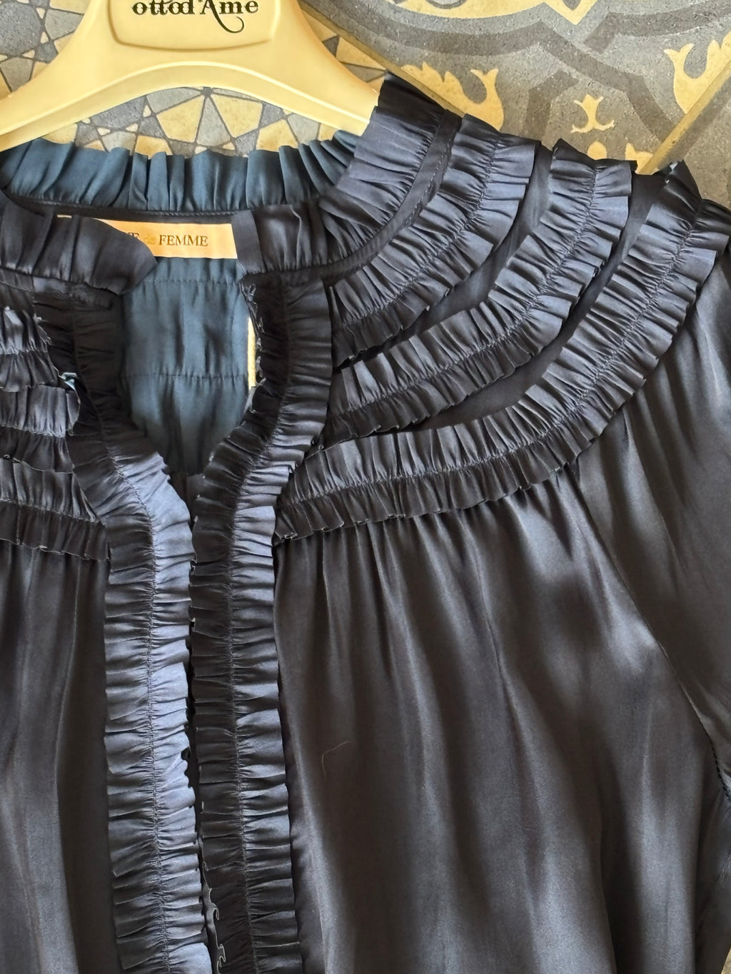 RDF Midnight Navy Blouse