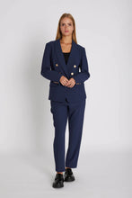 Load image into Gallery viewer, RDF Navy High Waist Cigarette Trousers
