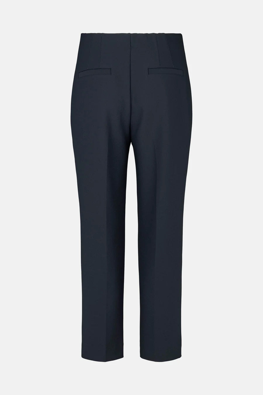 RDF Navy High Waist Cigarette Trousers