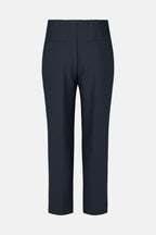 RDF Navy High Waist Cigarette Trousers