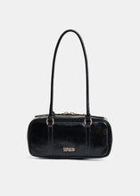 Load image into Gallery viewer, Essentiel Antwerp Black Glossy Shoulder Bag
