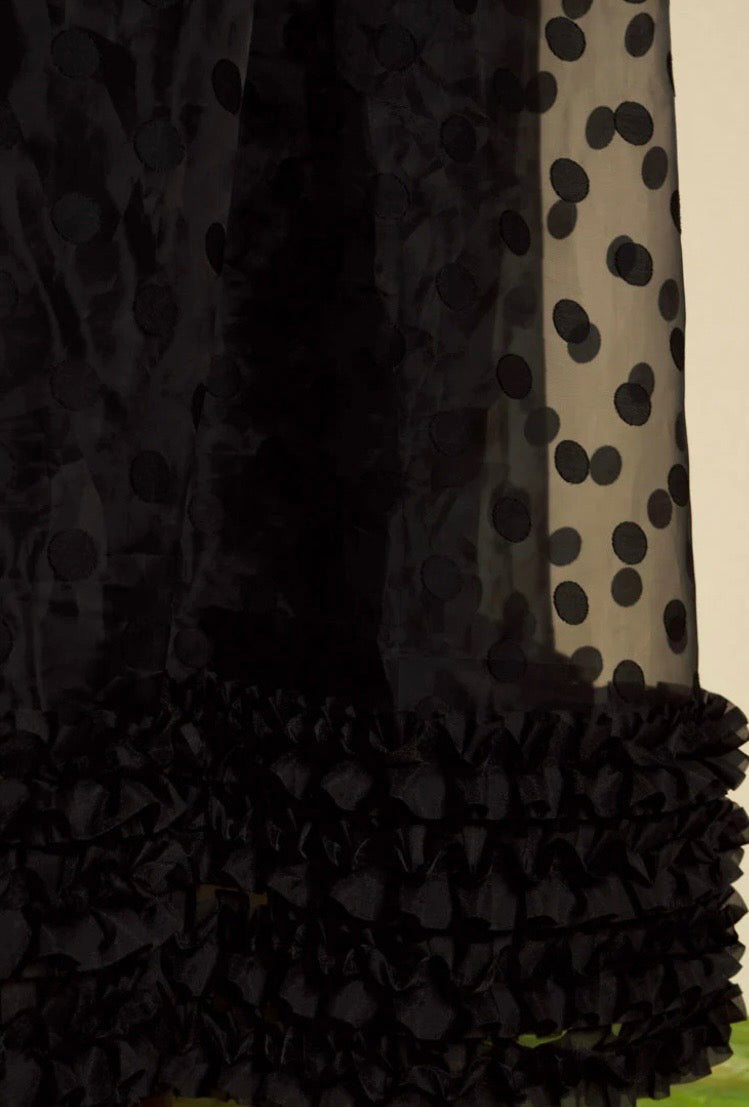 DREAM Sister Jane Black Polka Dot MARGAUX DRESS