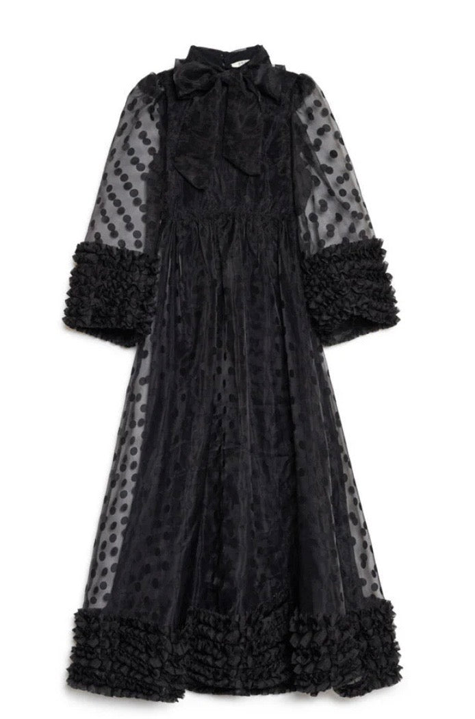 DREAM Sister Jane Black Polka Dot MARGAUX DRESS