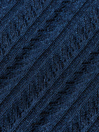 Scotch & Soda Navy Lurex Knitted Tank Top