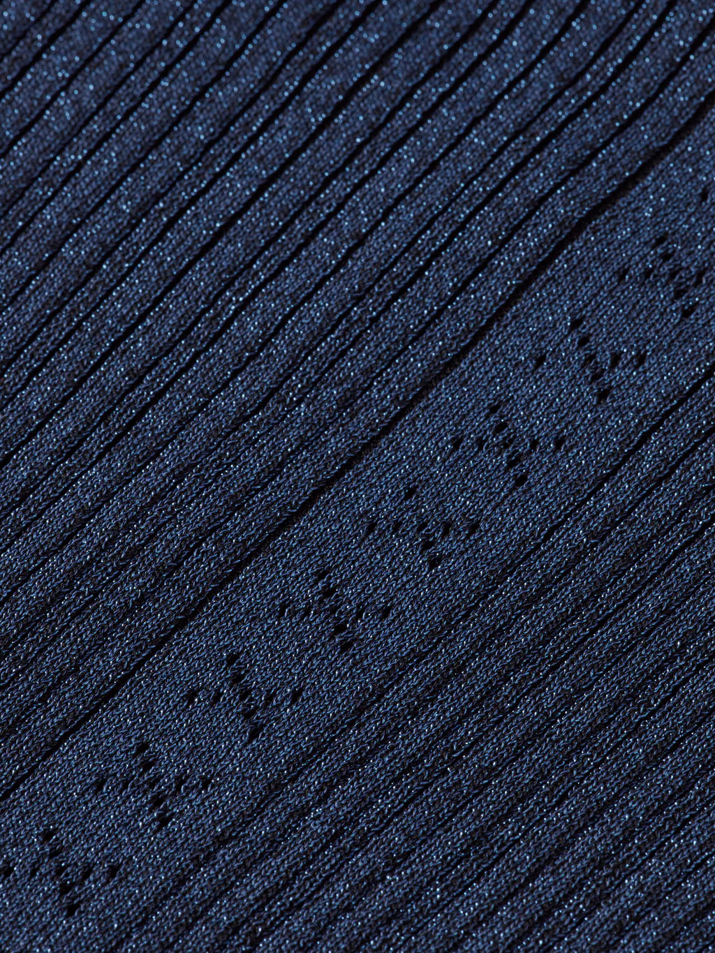 Scotch & Soda Navy Lurex Fitted Cardigan