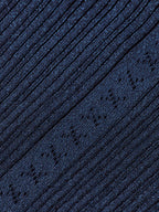 Scotch & Soda Navy Lurex Fitted Cardigan