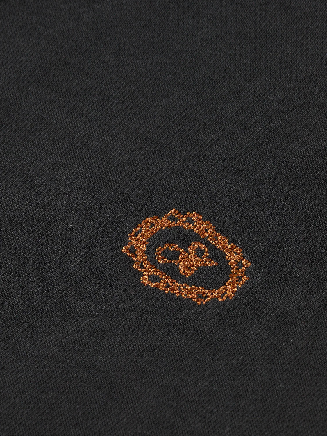 Scotch & Soda Black Sweatshirt with Embroidered Details