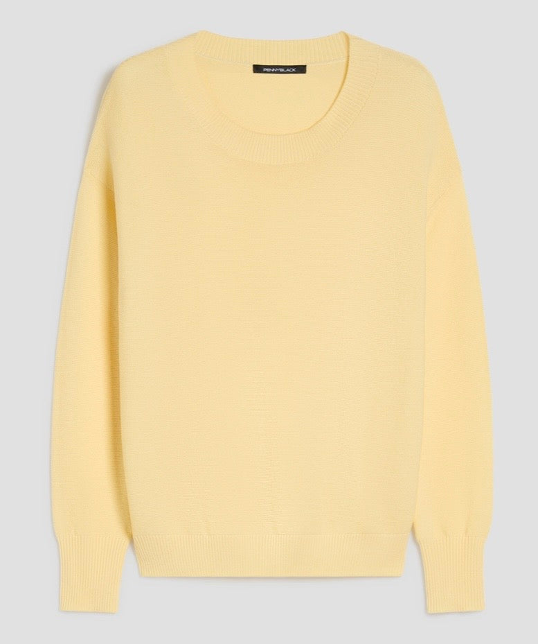 PennyBlack Lemon Light wool Crew Neck Jumper