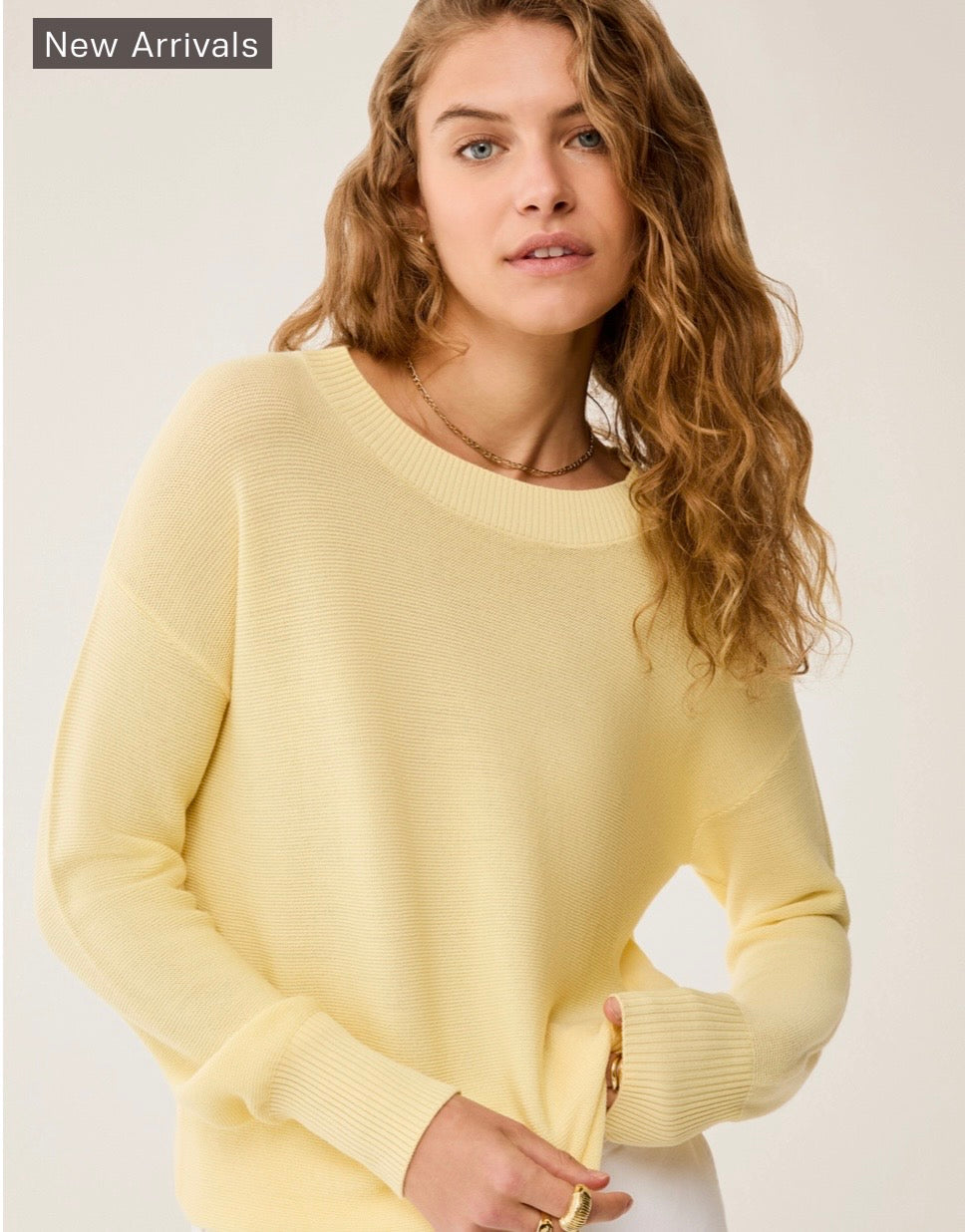 PennyBlack Lemon Light wool Crew Neck Jumper