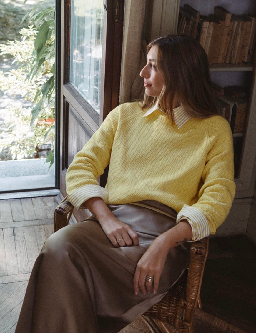 PennyBlack Lemon Light wool Crew Neck Jumper