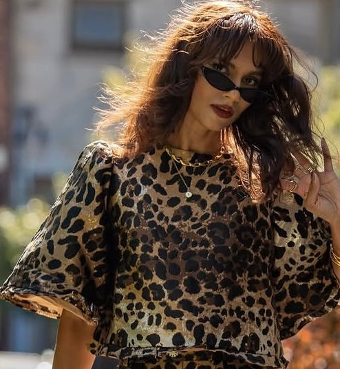 Sister Jane Leopard Print Top