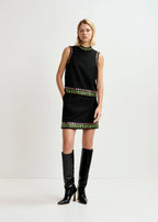 Essentiel Antwerp black sleeveless top with embellishments