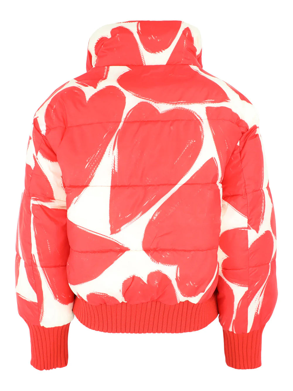 Essentiel Antwerp Red Heart Reversible Bomber