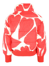 Load image into Gallery viewer, Essentiel Antwerp Red Heart Reversible Bomber

