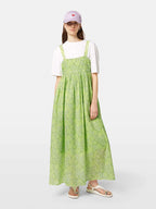 Scotch & Soda Lime Green Floral Maxi Dress