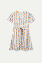 Compañia Fantastica Short Dress with Fish Print