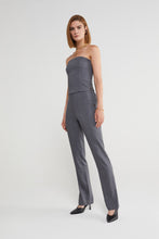 Load image into Gallery viewer, Ottod&#39;Ame Grey Linen Blend Trousers
