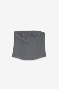 Ottod'Ame Grey Linen Blend Bustier