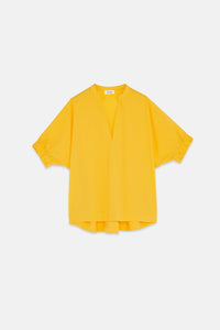 Ottod'Ame Yellow Poplin Shirt