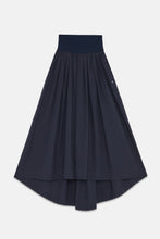 Load image into Gallery viewer, Ottod&#39;Ame Navy Poplin Long Skirt
