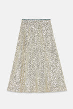 Load image into Gallery viewer, Ottod&#39;Ame Champagne Sequin Midi Skirt with Sequins
