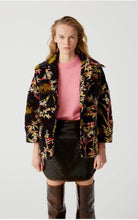 Load image into Gallery viewer, Beatrice B Padded Velvet Print Jacket
