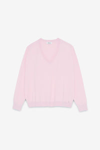 Ottod'Ame Pink V-Neck Sweater