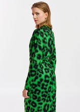 Load image into Gallery viewer, Essentiel Antwerp Green Draped Midi Dress
