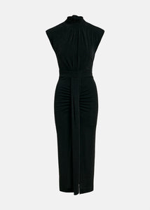 Essentiel Antwerp Black Egypian Midi Dress