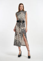 Essentiel Antwerp Black Leather Waist Belt