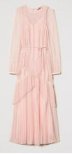 Load image into Gallery viewer, Twinset Milano Cupcake Pink Long pleated Tulle Dress
