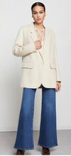 Load image into Gallery viewer, Ottod’Ame Cream Handmade Wool Blend Coat / Jacket
