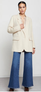 Ottod’Ame Cream Handmade Wool Blend Coat / Jacket