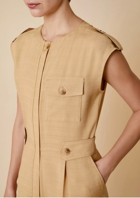 PennyBlack Golden Sand Safari Inspired Jumpsuit